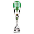 Eclectic Trophy Silver & Green - 345mm