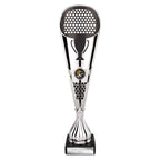 Eclectic Trophy Silver & Black - 330mm