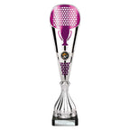 Eclectic Trophy Silver & Purple - 360mm