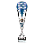 Eclectic Trophy Silver & Blue - 330mm