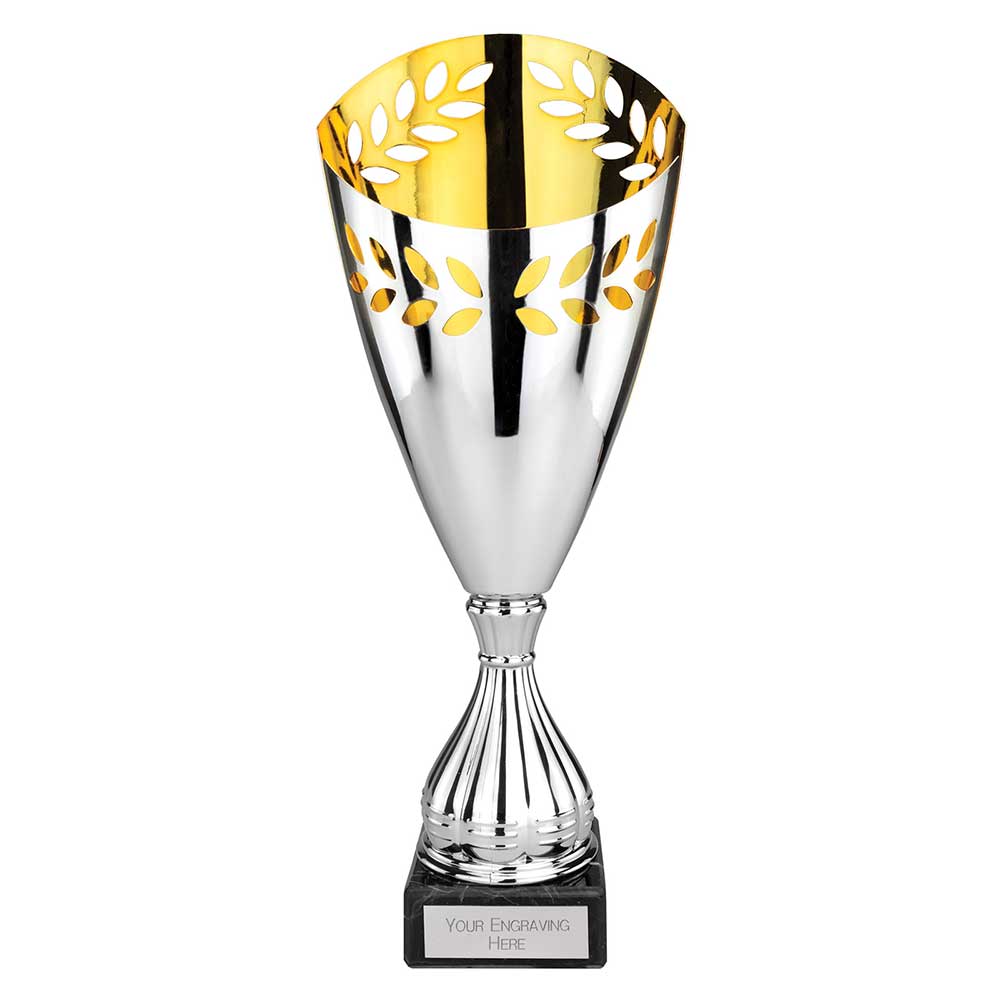 Maximus Laser Trophy Silver & Gold - 375mm