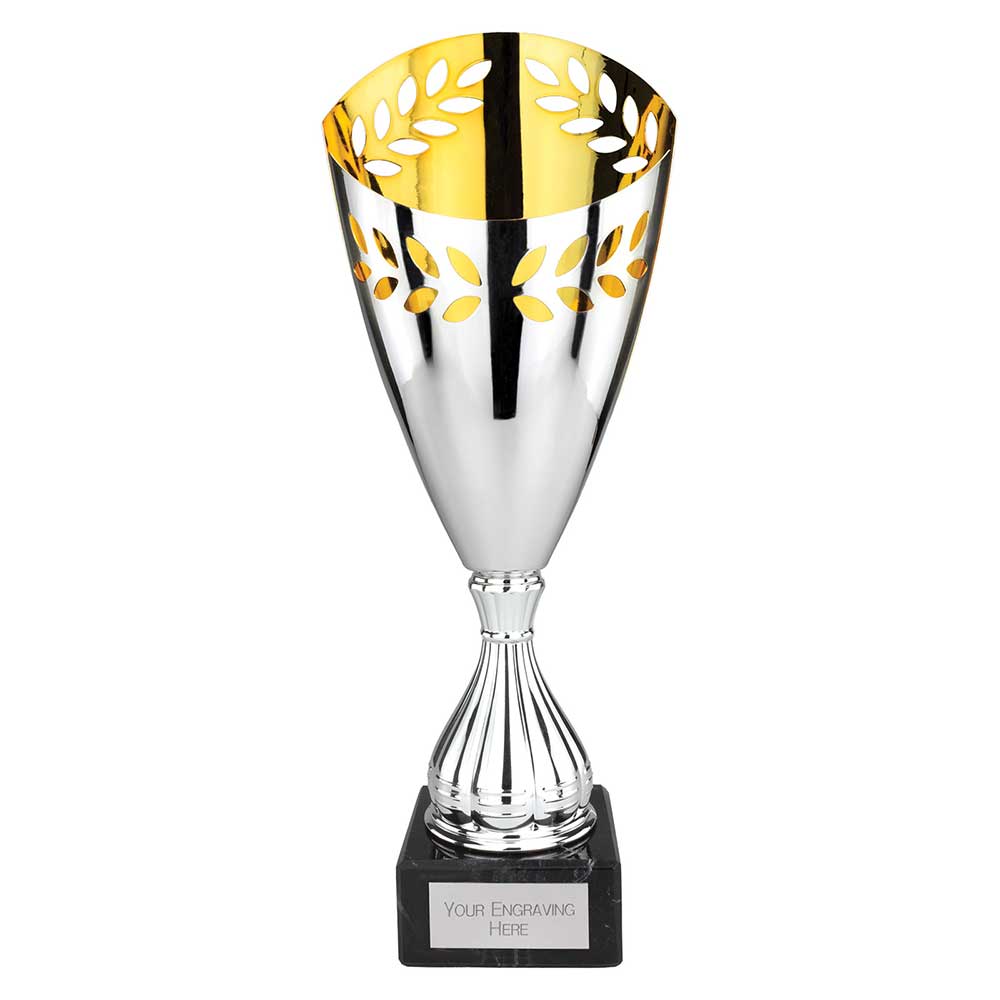 Maximus Laser Trophy Silver & Gold - 385mm