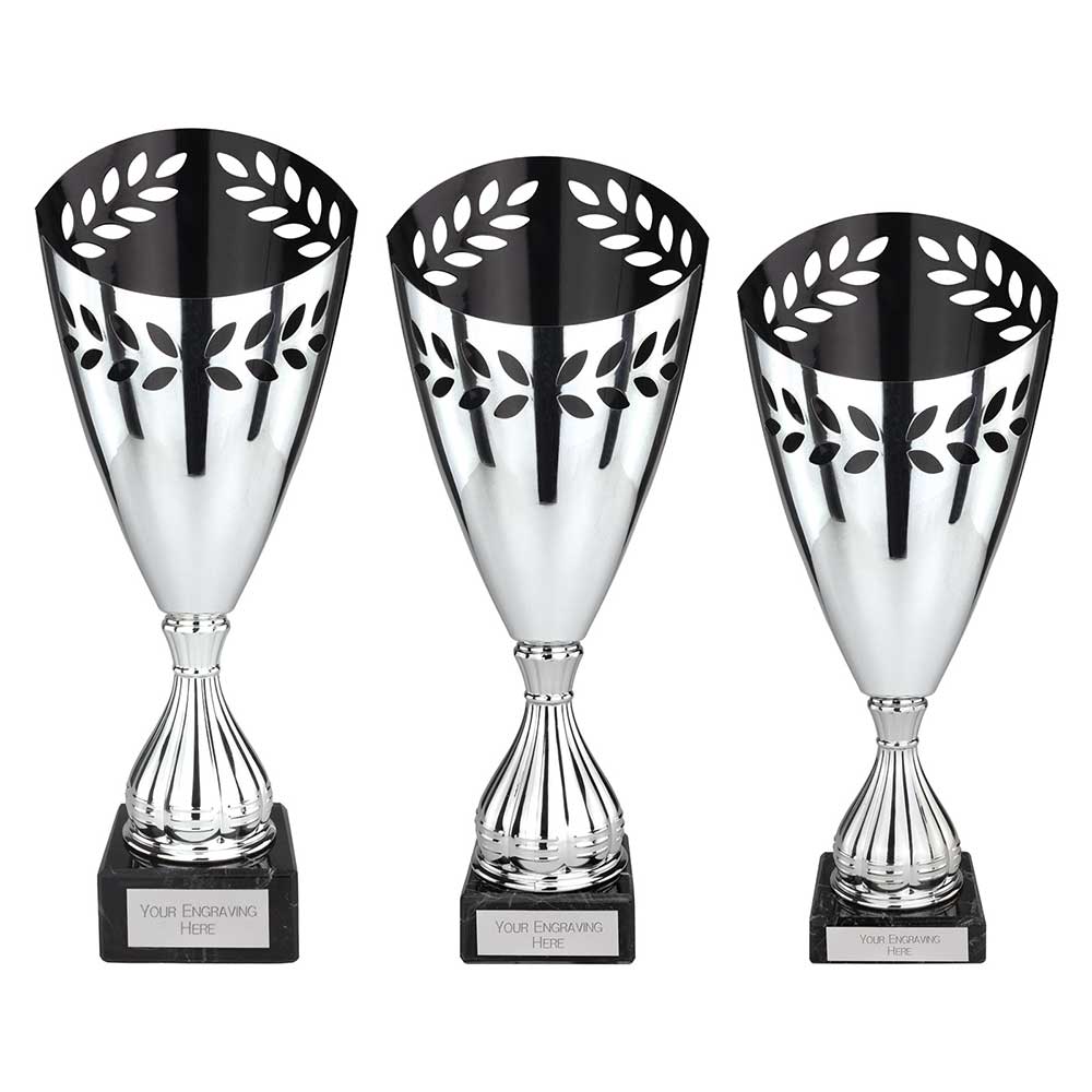 Maximus Laser Trophy Silver & Black