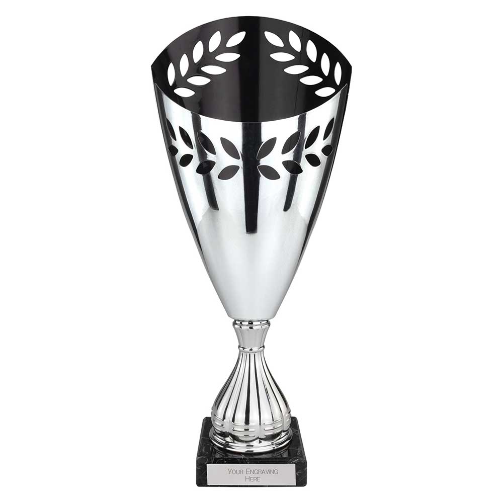 Maximus Laser Trophy Silver & Black - 350mm