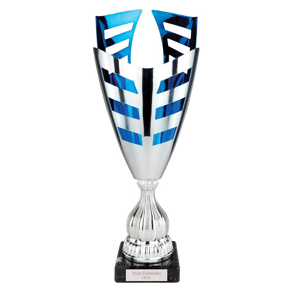 Paramount Laser Cup Silver & Blue - 355mm