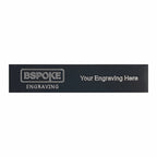 Black Aluminium Plaque