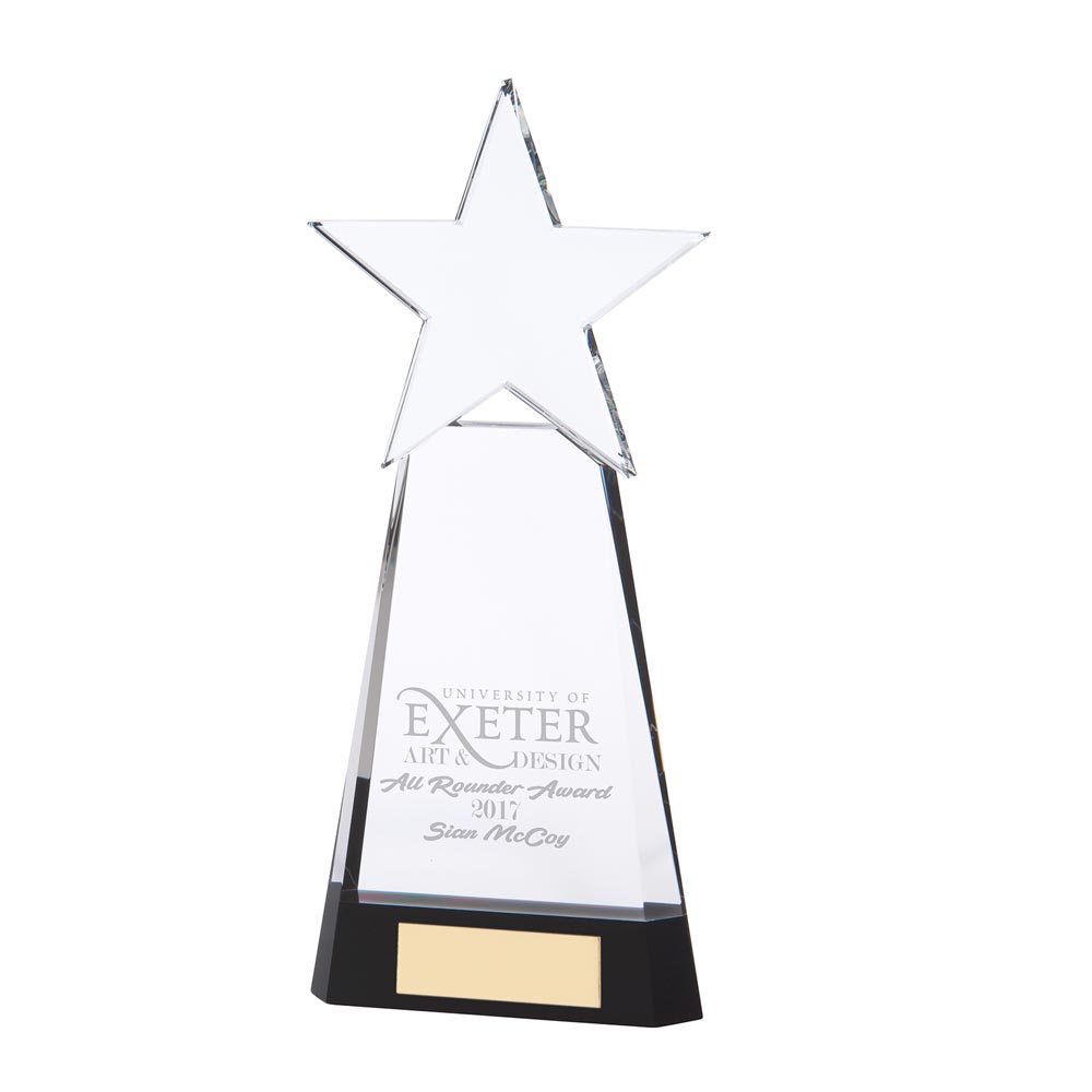 Houston Crystal Award -CR17107