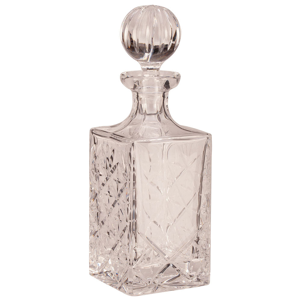 Lindisfarne Saint Bede Crystal Decanter -CR1724