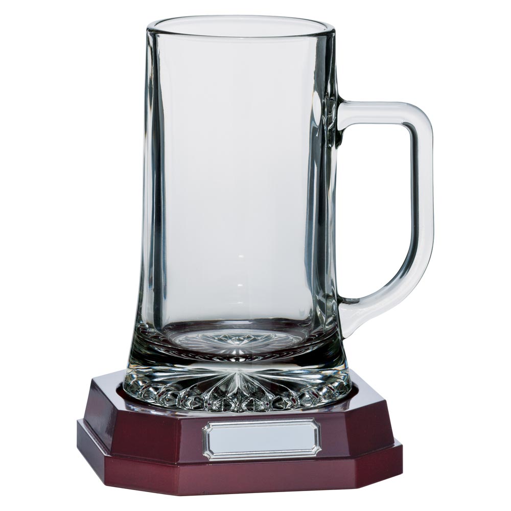 Lindisfarne St Aidan Glass Tankard Including Base - CR1731