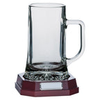 Lindisfarne St Aidan Glass Tankard Including Base - CR1731