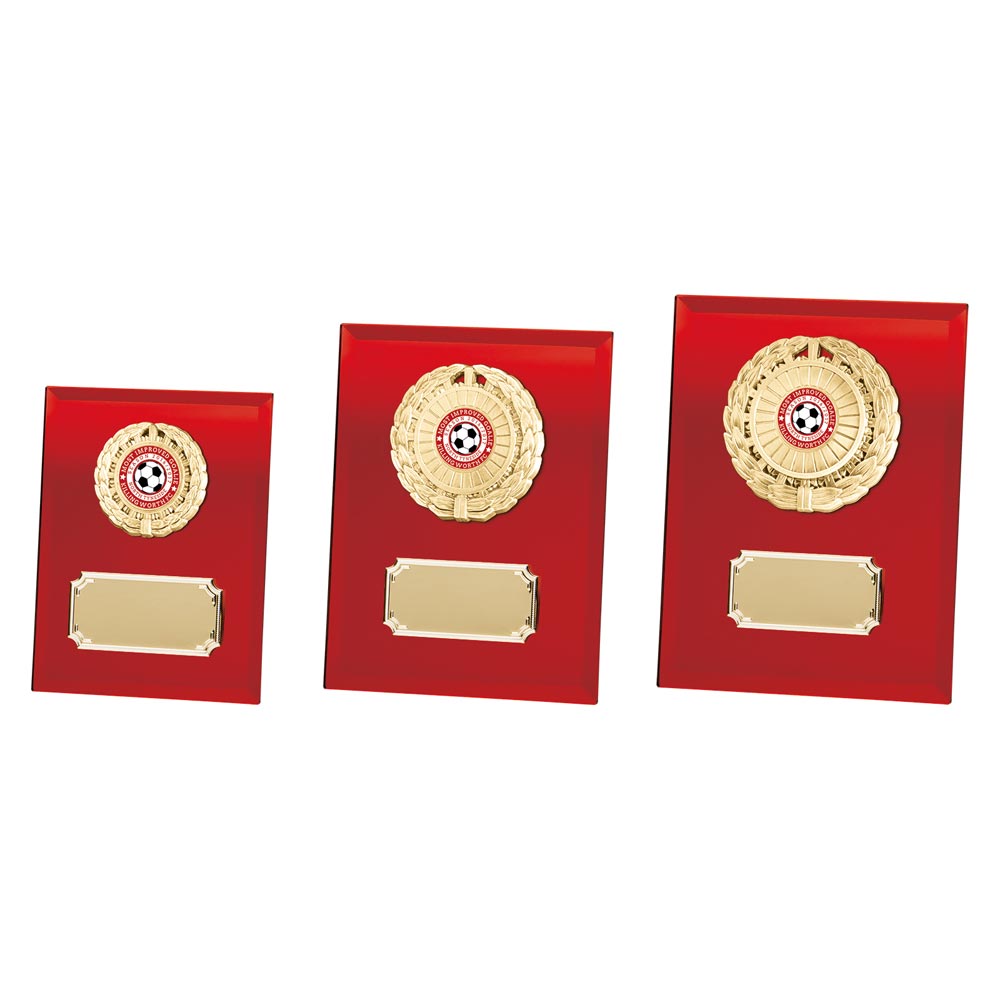 Mirage Multi-Sport Mirror Plaque Red -CR19513