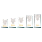 Millennium Badminton Jade Glass Award - CR20369