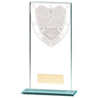 Millennium Badminton Jade Glass Award - CR20369
