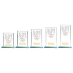 Millennium Equestrian Jade Glass Award - CR20375