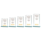 Millennium Golf Jade Glass Award - CR20379