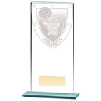Millennium Netball Jade Glass Award - CR20386