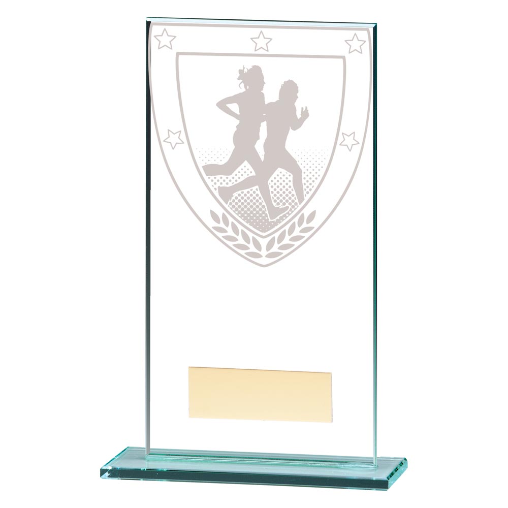Millennium Running Jade Glass Award   -CR20390