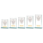 Millennium Squash Jade Glass Award -CR20391