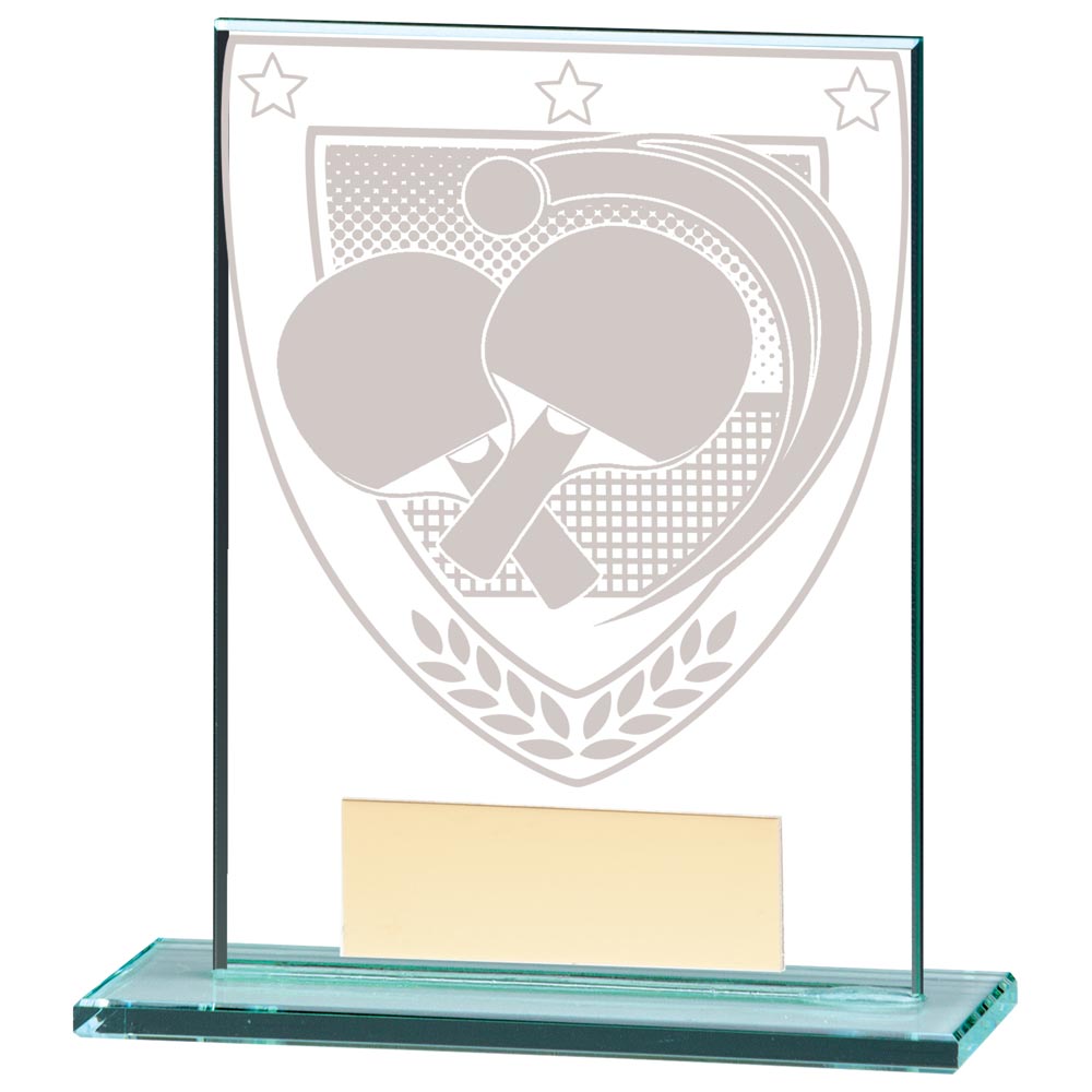 Millennium Table Tennis Jade Glass Award -CR20392