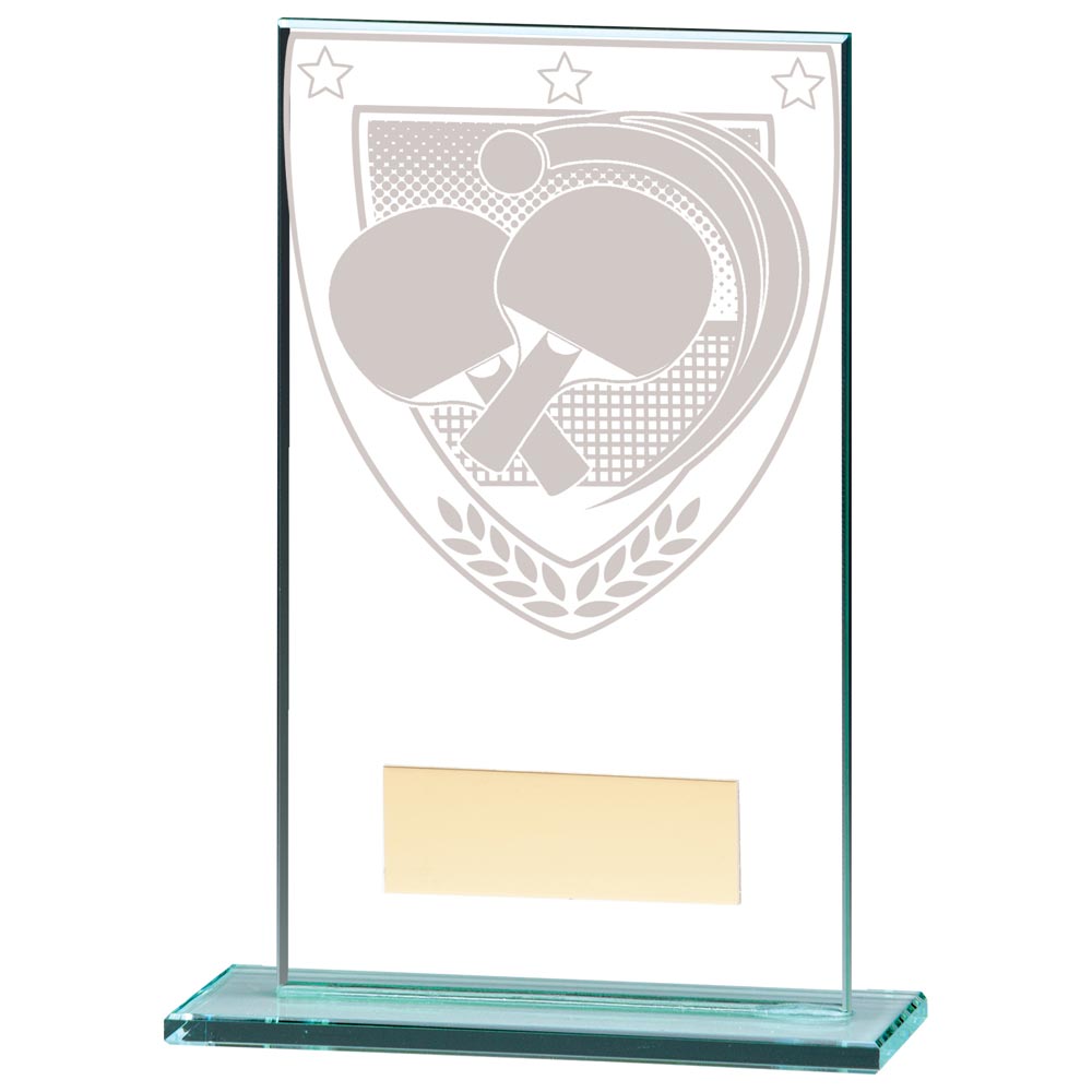 Millennium Table Tennis Jade Glass Award -CR20392
