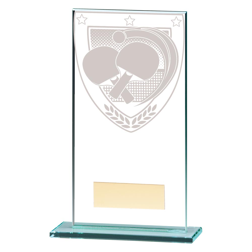 Millennium Table Tennis Jade Glass Award -CR20392