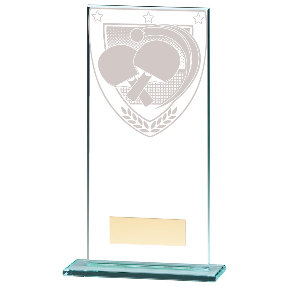 Millennium Table Tennis Jade Glass Award -CR20392