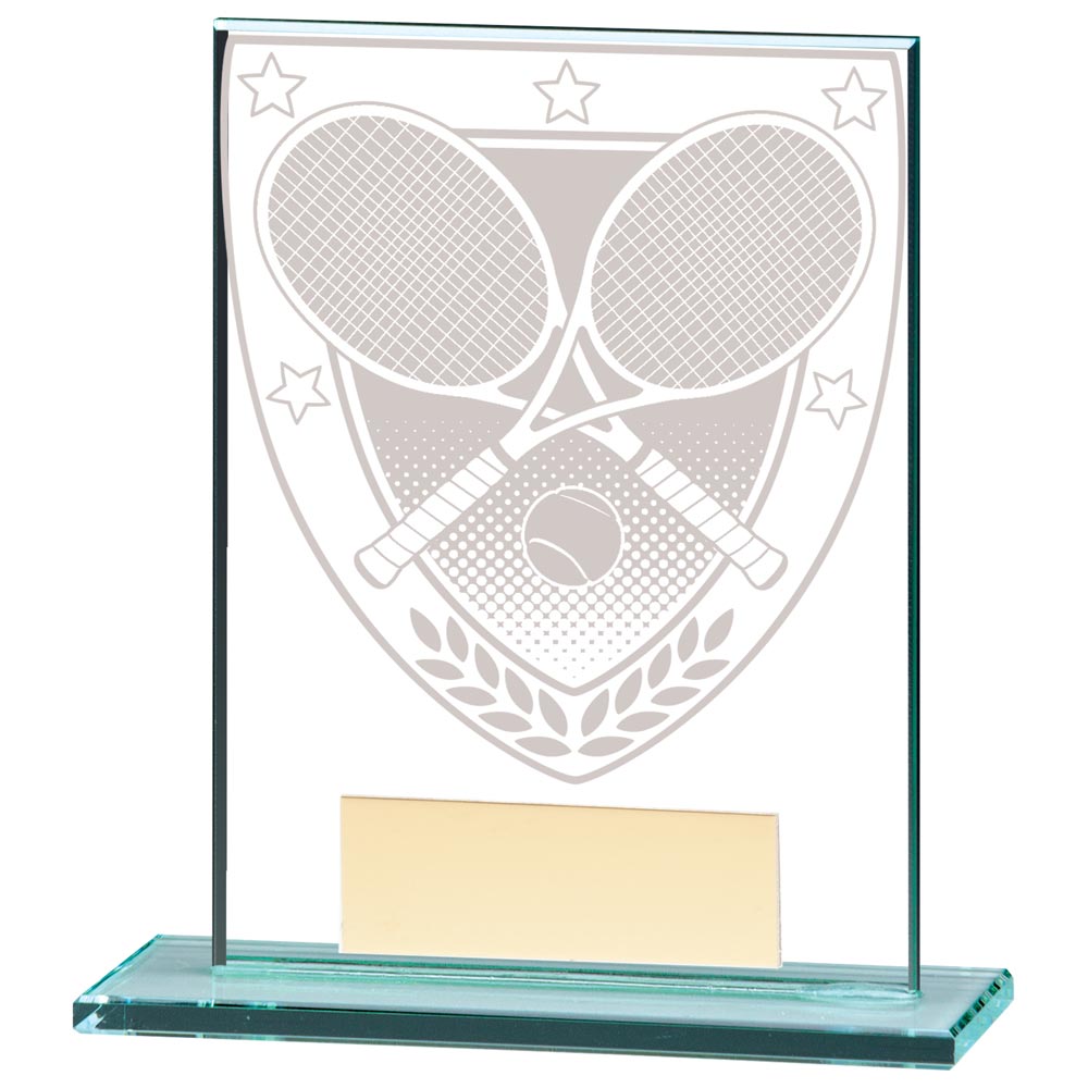 Millennium Tennis Jade Glass Award - CR20394