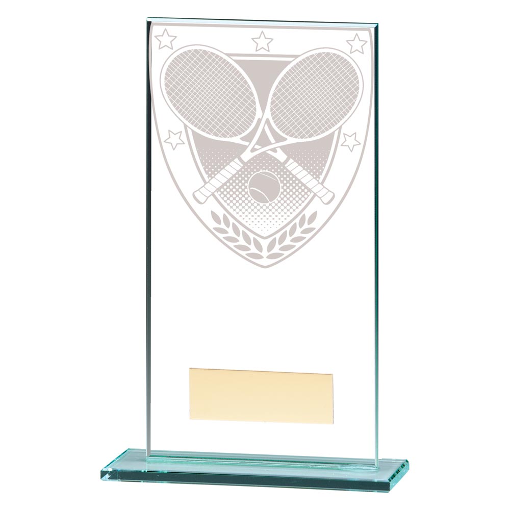 Millennium Tennis Jade Glass Award - CR20394