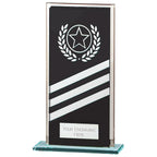Talisman Mirror Glass Award Black/Silver -CR22012
