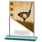 Mustang Golf Jade Glass Award -CR22224