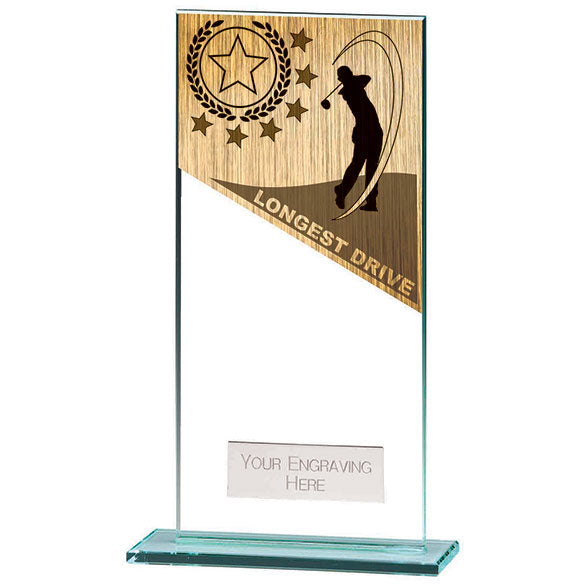 Mustang Longest Drive Jade Glass Award -CR22226