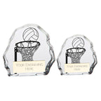 Mystique Netball Glass Award - CR22246