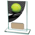 Colour Curve Tennis Jade Glass Award - CR4843