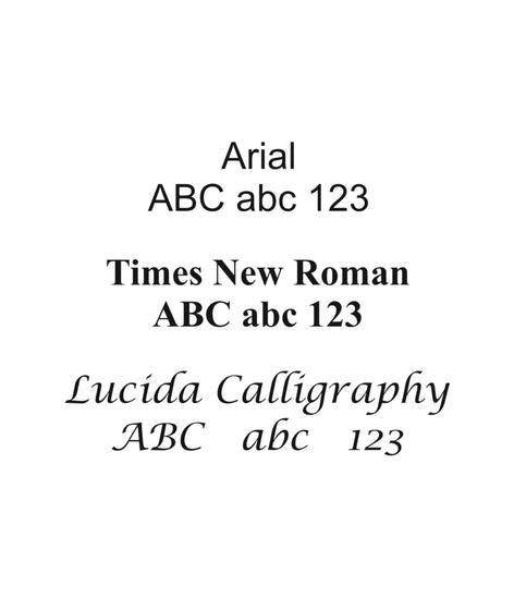 Gold Aluminium Plaque