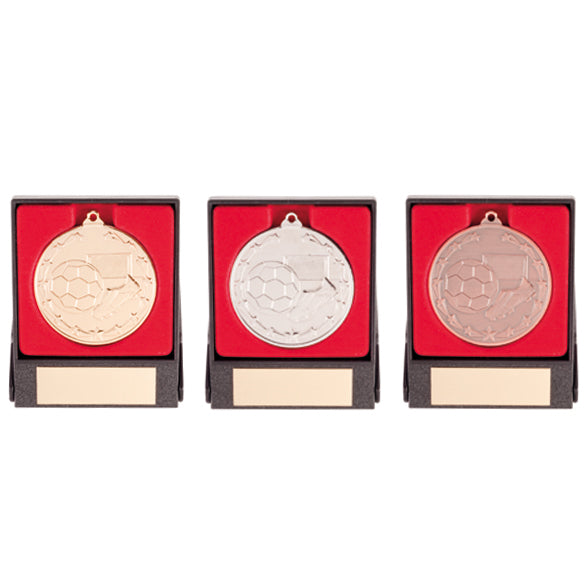 Starboot Economy Football Medal & Box Bronze- MB1393