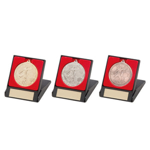 Impulse Football Medal & Box Gold - MB2299