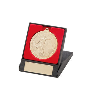 Impulse Football Medal & Box Gold - MB2299