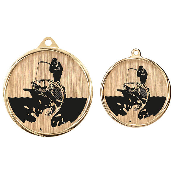 Aurum Fishing Medal Gold - MM22582
