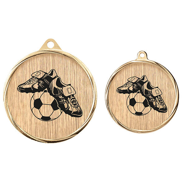 Aurum Football Boot Medal Gold - MM22583