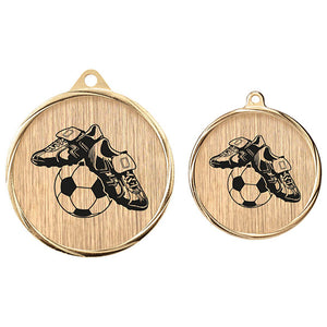 Aurum Football Boot Medal Gold - MM22583