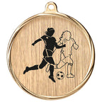Aurum Female Football Medal - MM22584
