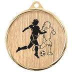 Aurum Female Football Medal - MM22584