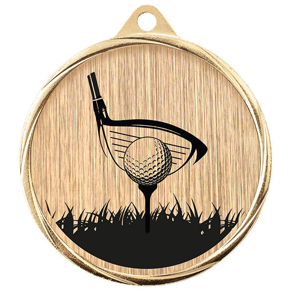Aurum Golf Medal Gold - MM22586