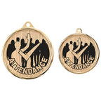 Aurum Attendance Medal Gold - MM22599