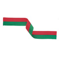 Medal Ribbon Red & Green-MR15241
