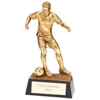 Colossus Football Resin Figure Metallic Gold  - RF22039