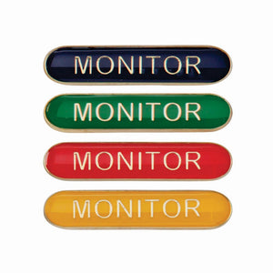 Scholar Bar Badge Monitor-SB16118