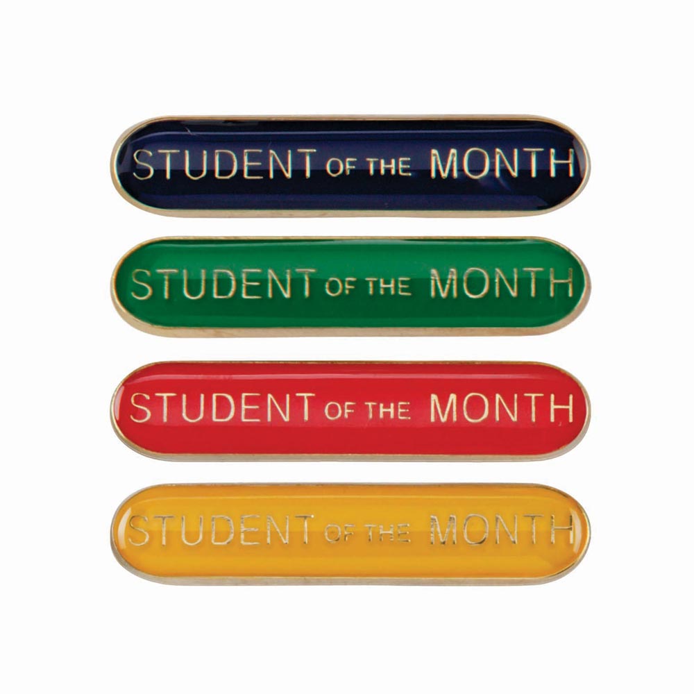 Scholar Bar Badge Student of Month-SB16122
