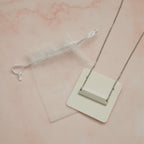 Star Sign Engraving - Silver Necklace