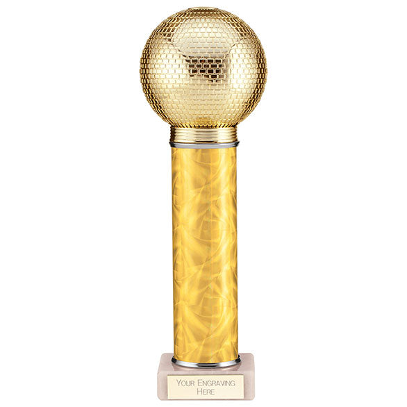 Disco Inferno Tube Trophy Gold-TA22028